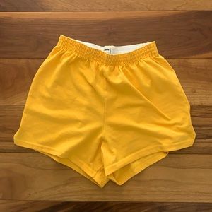 Soffe Shorts yellow/gold low rise